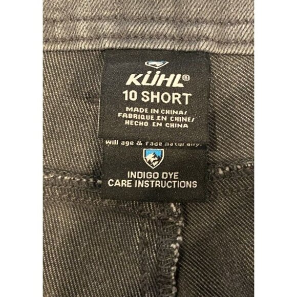 Kuhl Danzer Moto Pants Skinny Gray Size 10 Short - Picture 3 of 6